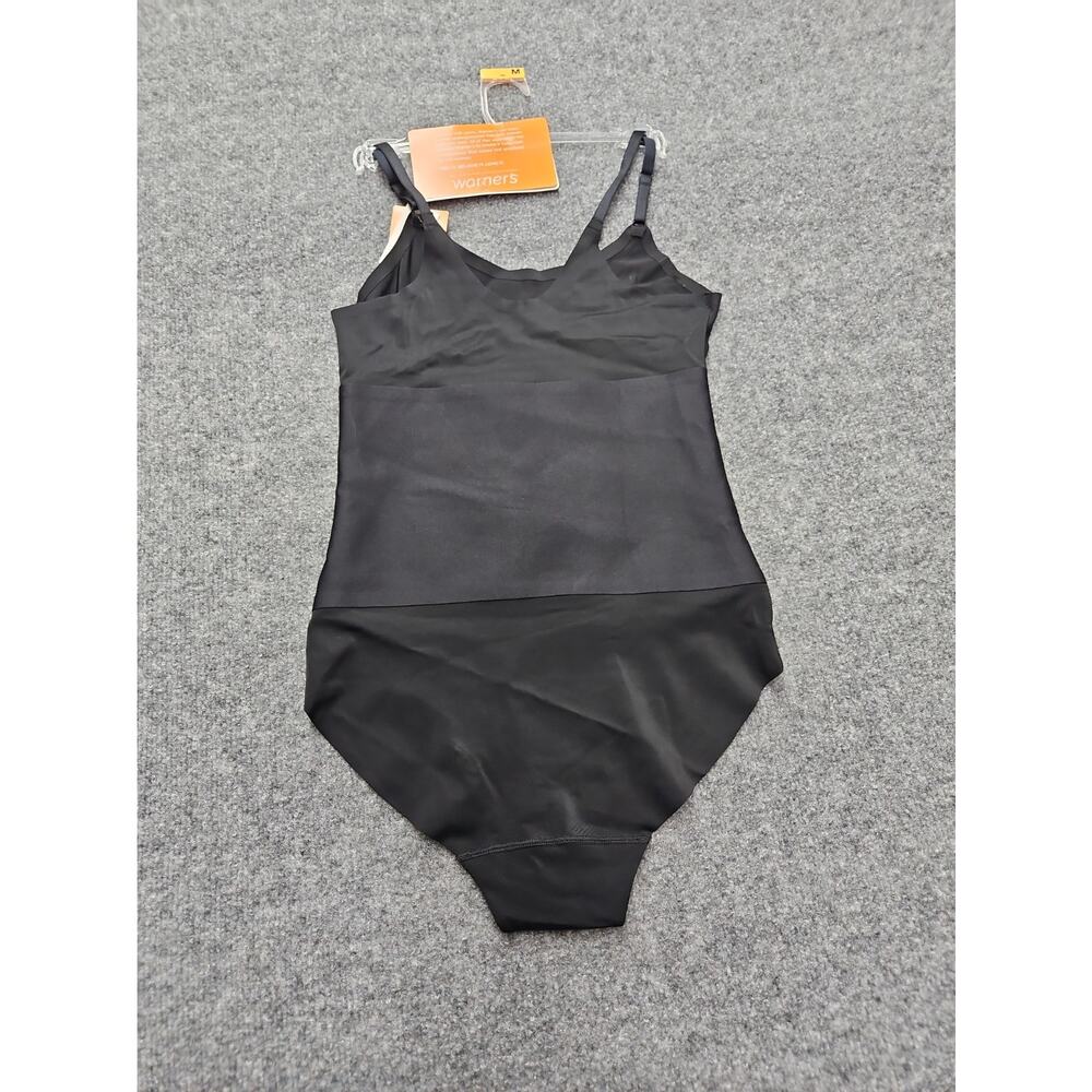 Warners Woman's Sleek Underneath Waist Cincher Bodysuit SIZE Medium Color Black - Picture 10 of 16
